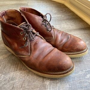 Red Wing Shoes Brown Chukka Boots